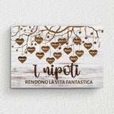 I miei nipoti - Tela per nonni