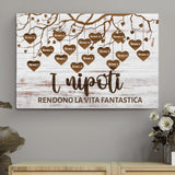 I miei nipoti - Tela per nonni