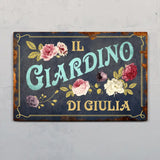 Il mio paradiso - Cartello per porta per amici