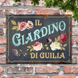 Il mio paradiso - Cartello per porta per amici