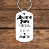 Miglior Papà - Portachiavi per genitori