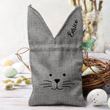 Buona Pasqua - Borsa a coniglietto personalizzata
