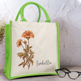 Il tuo fiore - Borsa colorata personalizzata