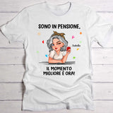 Non ho nulla da fare! - Maglietta personalizzata per persone in pensione