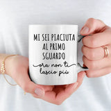 Non ti lascio scappare - Tazza con illustrazione personalizzata per coppie