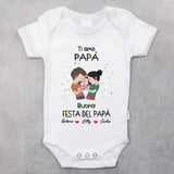Festa del papà - Body individuale per la festa del papà e della mamma