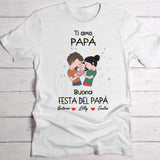 Festa del papà - Body individuale per la festa del papà e della mamma