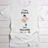 I migliori genitori - Body personalizzato per neonato per la Festa del Papà e della Mamma