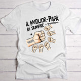 Il miglior papà di sempre - Maglietta per genitori