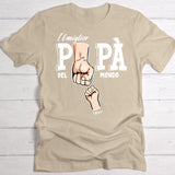 Il miglior papà del mondo - Maglietta scura
per genitori