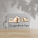 La squadra di Papà - Portachiavi in acrilico per genitori