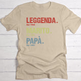 Leggenda da... - Maglietta personalizzata da uomo per la Festa del Papà