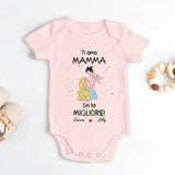 I migliori genitori - Body personalizzato per neonato per la Festa della Mamma e del Papà