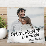 Quando ti manco - Cuscino per coppia