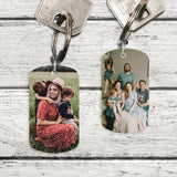 La mia foto - Portachiavi personalizzato con due foto