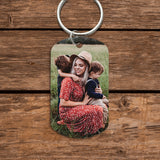 La mia foto - Portachiavi personalizzato con due foto