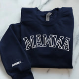 navyblauer Pullover personalisierbar - gefertigt von Love & Faith