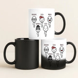 Regalo personalizzato - tazza magica termosensibile con nome personalizzato - realizzata da Love & Faith