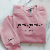 rosa Pullover personalisierbar - gefertigt von Love & Faith