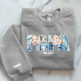 Il Papà – Maglione personalizzato per papà e nonno con caricamento foto