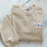 Il Papà – Maglione personalizzato per papà e nonno con caricamento foto sul petto