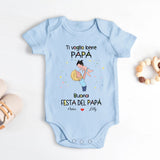 I migliori genitori - Body personalizzato per neonato per la Festa del Papà e della Mamma
