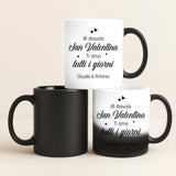 Regalo personalizzato - tazza magica termosensibile con nome personalizzato - realizzata da Love & Faith