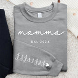 Maglione personalizzato La migliore Mamma con nomi, in morbido materiale premium, ideale come regalo per la festa – Motiv 9