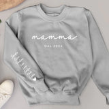 Maglione personalizzato La migliore Mamma con nomi in materiale premium morbido, ideale regalo Muttertag – Motiv 10