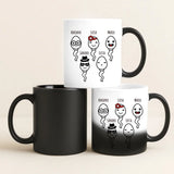 Regalo personalizzato - tazza magica termosensibile con nome personalizzato - realizzata da Love & Faith
