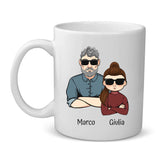 Tazza personalizzata Festa del Papà Tale padre con stampa nitida, adatta a lavastoviglie e microonde – Motiv 2
