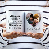 Tazza personalizzabile per la Festa della Mamma con stampa in sublimazione, adatta a lavastoviglie e microonde – Motiv 4