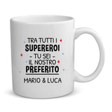 Tazza personalizzabile Super Papà per caffè e tè, regalo decorativo per papà – Motiv 3