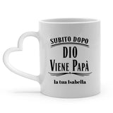 Tazza personalizzabile per genitori Subito dopo Dio con stampa in sublimazione – Motiv 5