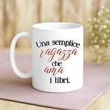 Regalo personalizzato - tazza bianca con frase e nome personalizzati - realizzata da Love & Faith