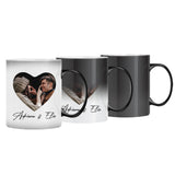 Tazza personalizzata per coppia San Valentino con stampa nitida, adatta a lavastoviglie e microonde – Motiv 7