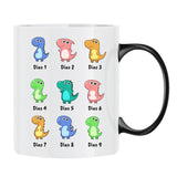 Tazza personalizzabile Mammasaurus per genitori con stampa precisa, lavastoviglie e microonde – Motiv 9