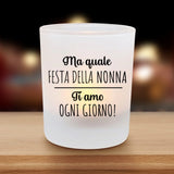 Per mamma - Portacandela personalizzato per mamma, nonna, nonno e papà