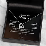 Cara mamma – Collana personalizzata per mamma e nonna