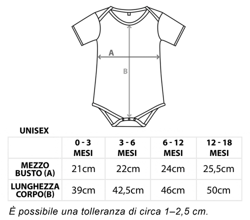 Dettagli del prodotto - Body per neonati