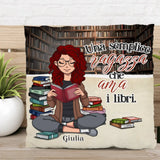 Amante dei Libri - Cuscino per amici