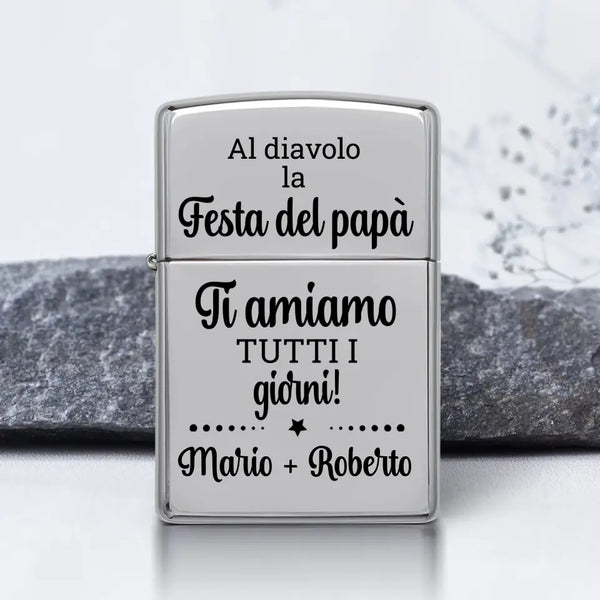 Festa del papà - Accendino a gas per genitore