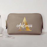 Iniziale - Borsa cosmetica individuale in poliuretano