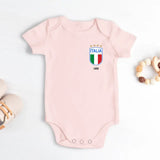 Pazzi per il calcio - Body per bebè personalizzato per veri tifosi di calcio