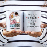 Con Te - Tazza personalizzata per coppie con frasi divertenti