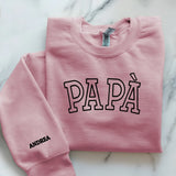 rosa Pullover personalisierbar - gefertigt von Love & Faith