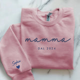 rosa Pullover personalisierbar - gefertigt von Love & Faith