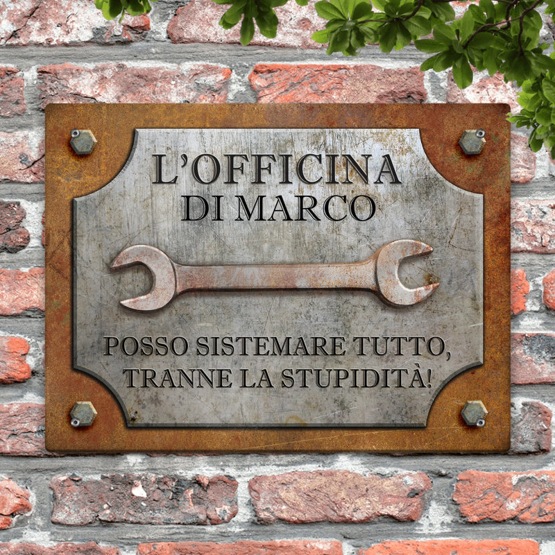 Per gli hobbisti - Cartello per porta per amanti del fai da te