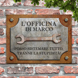 Per gli hobbisti - Cartello per porta per amanti del fai da te