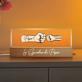 LED Night Light anlegen Acylric Plate - 20cm wide v2